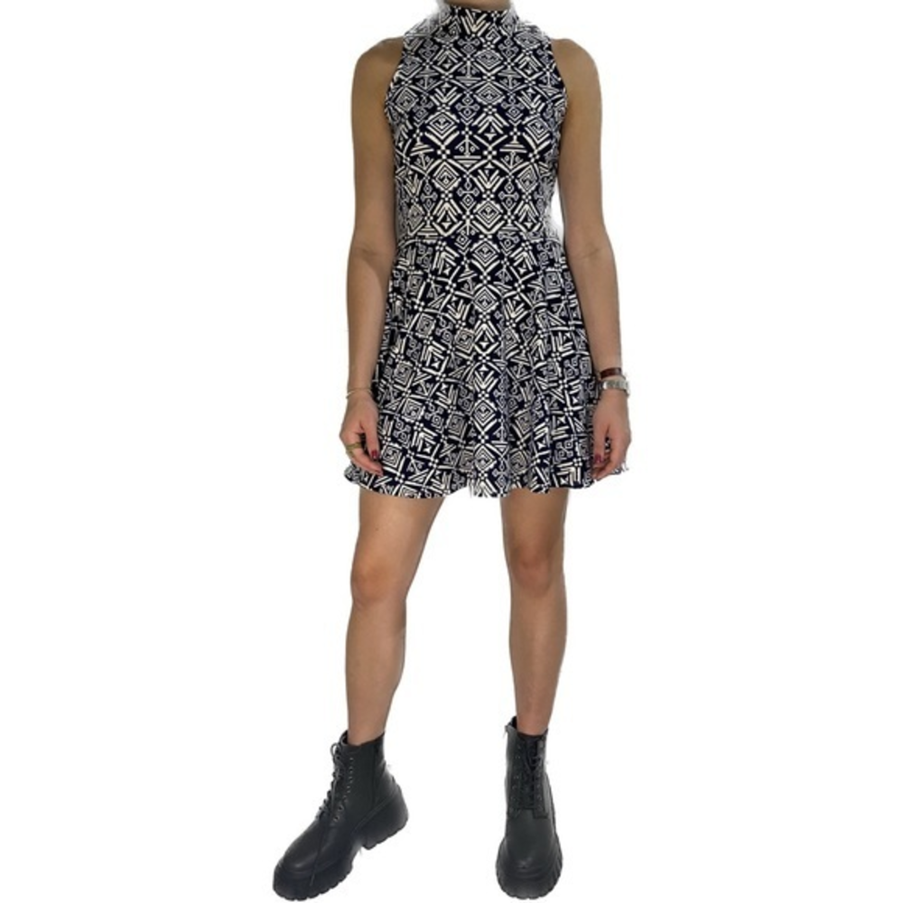 ⚓️ banana lemon‎ fit and flare mini dress ⚓️